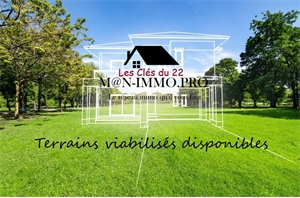 terrain à la vente -   22300  TREDREZ LOCQUEMEAU, surface 0 m2 vente terrain - UBI421521772